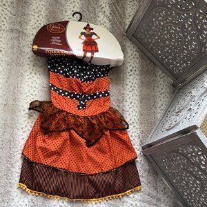 NWT! Rubies Costume Co. orange witch dress large Halloween party trick or treat